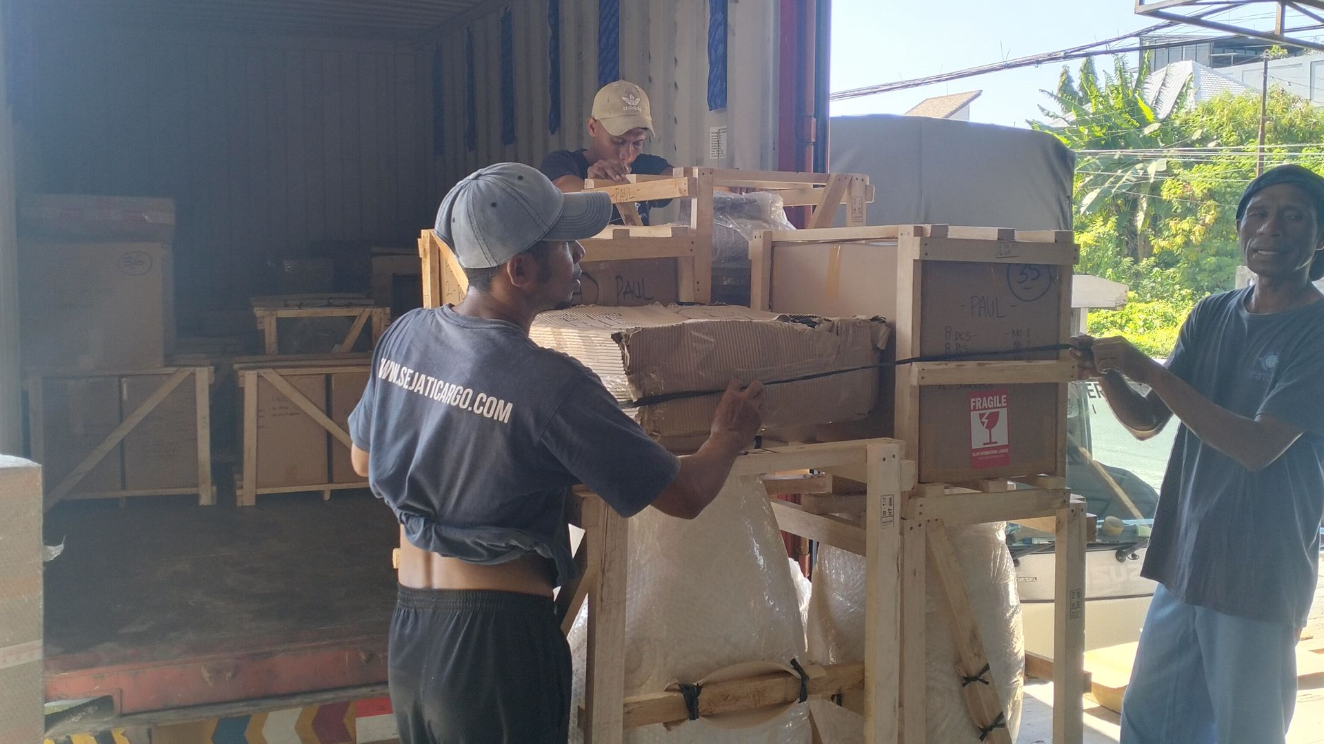 Emballage en caisse bois
