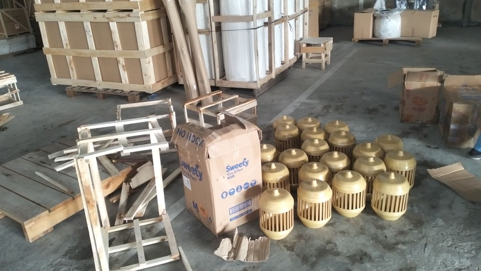 Stockage en entrepôt